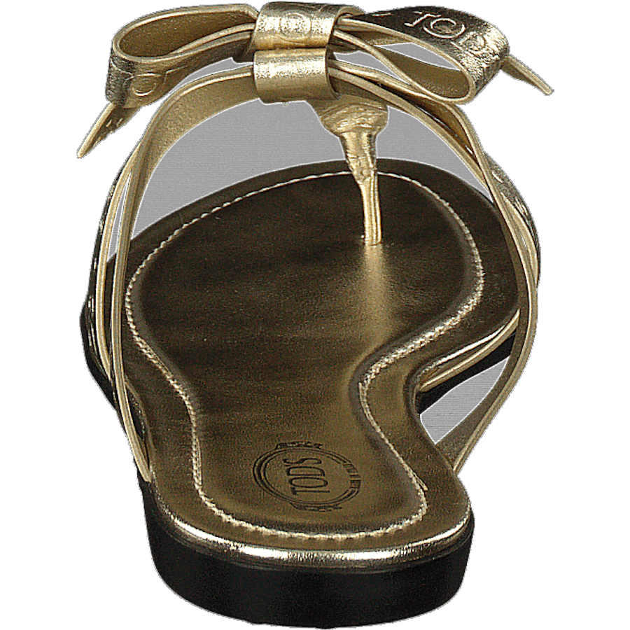 Gomma Bow Sandal Flan