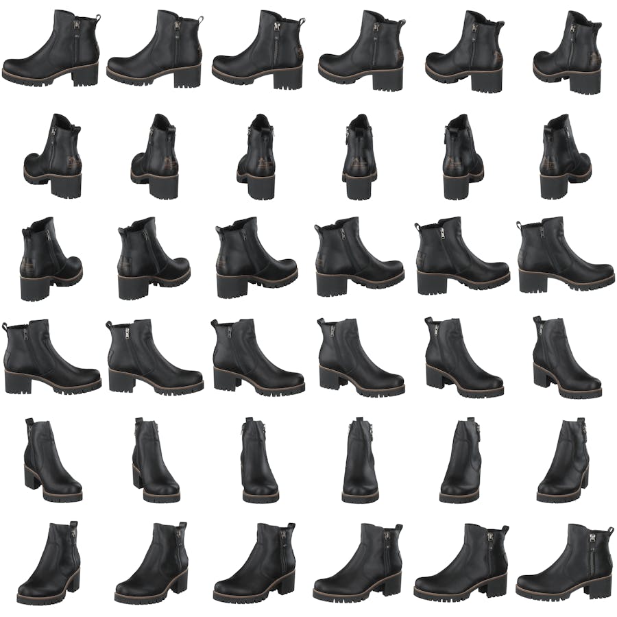Pauline Igloo Trav B1 Napa Negro/Black