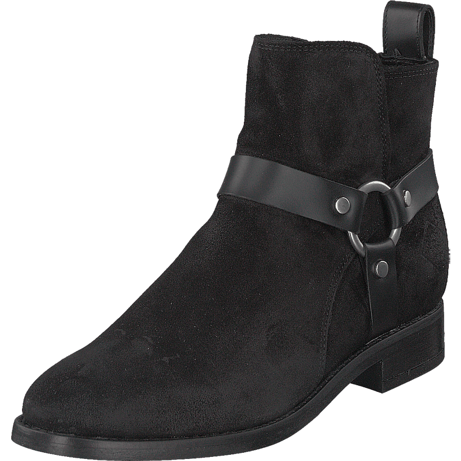 Fay Mid Zip Boot G00 Black