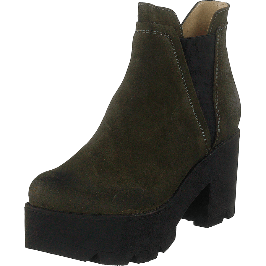 Mid Platform Boot Green