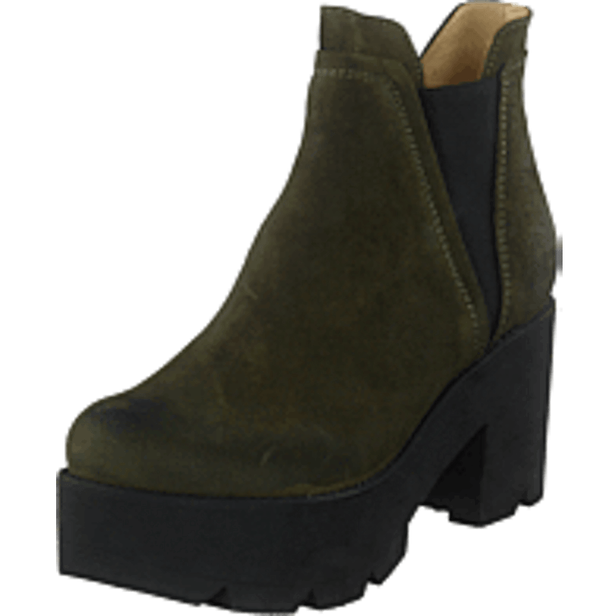 Mid Platform Boot Green