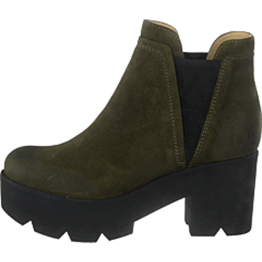 Mid Platform Boot Green