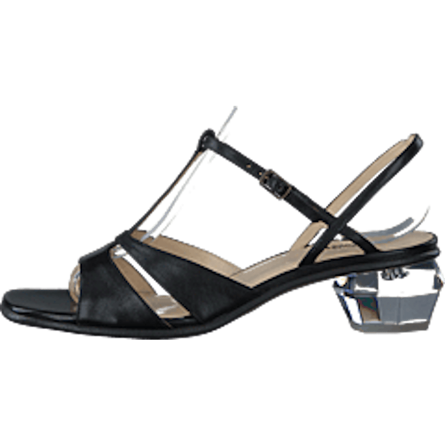 The Gem Sandal Black