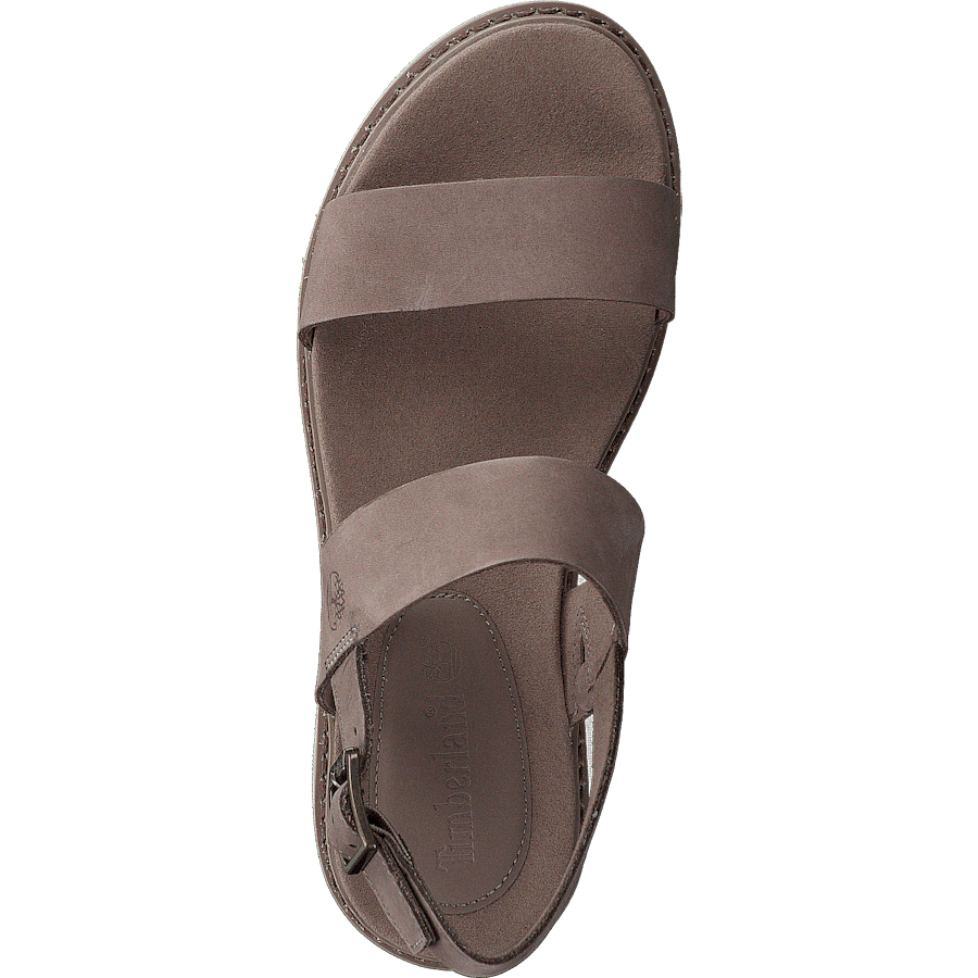 Safari Dawn 2 Band Sandal Taupe Gray