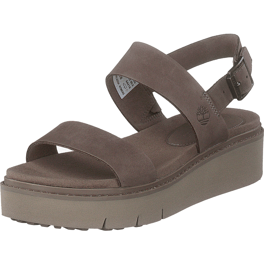 Safari Dawn 2 Band Sandal Taupe Gray
