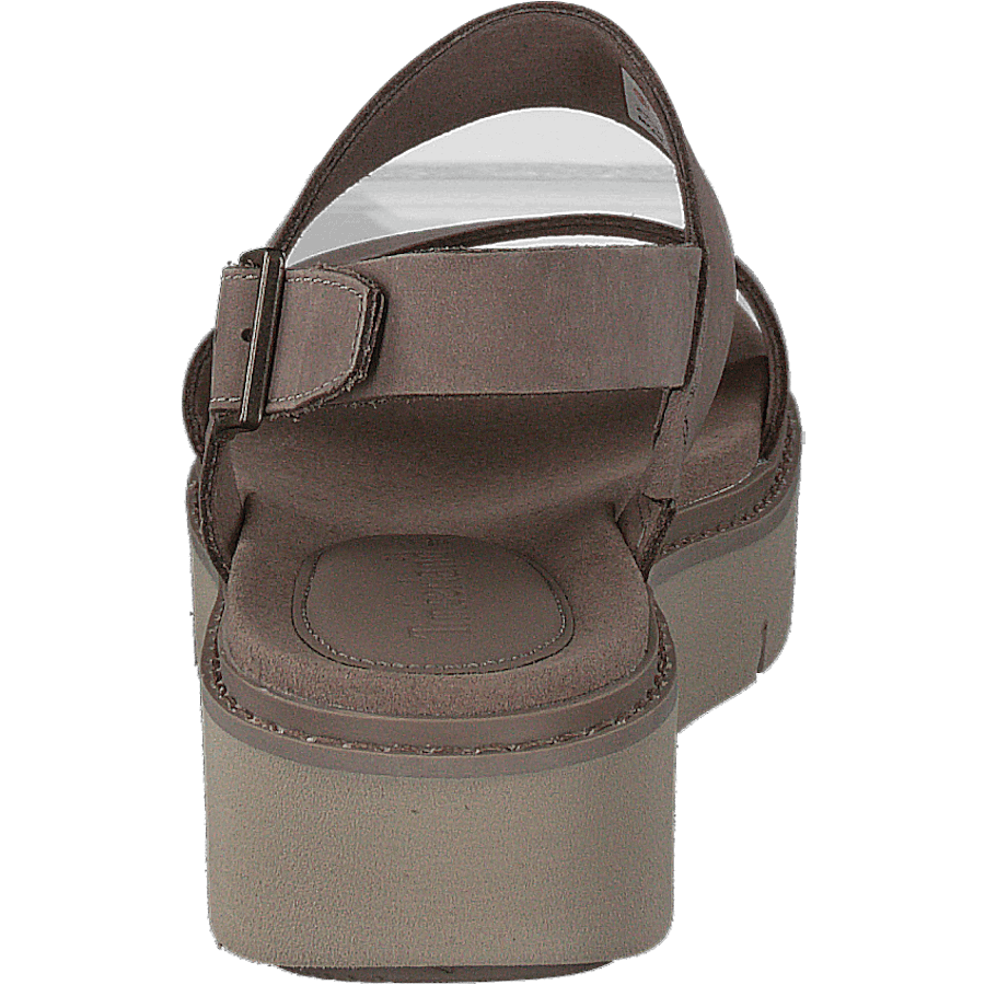 Safari Dawn 2 Band Sandal Taupe Gray