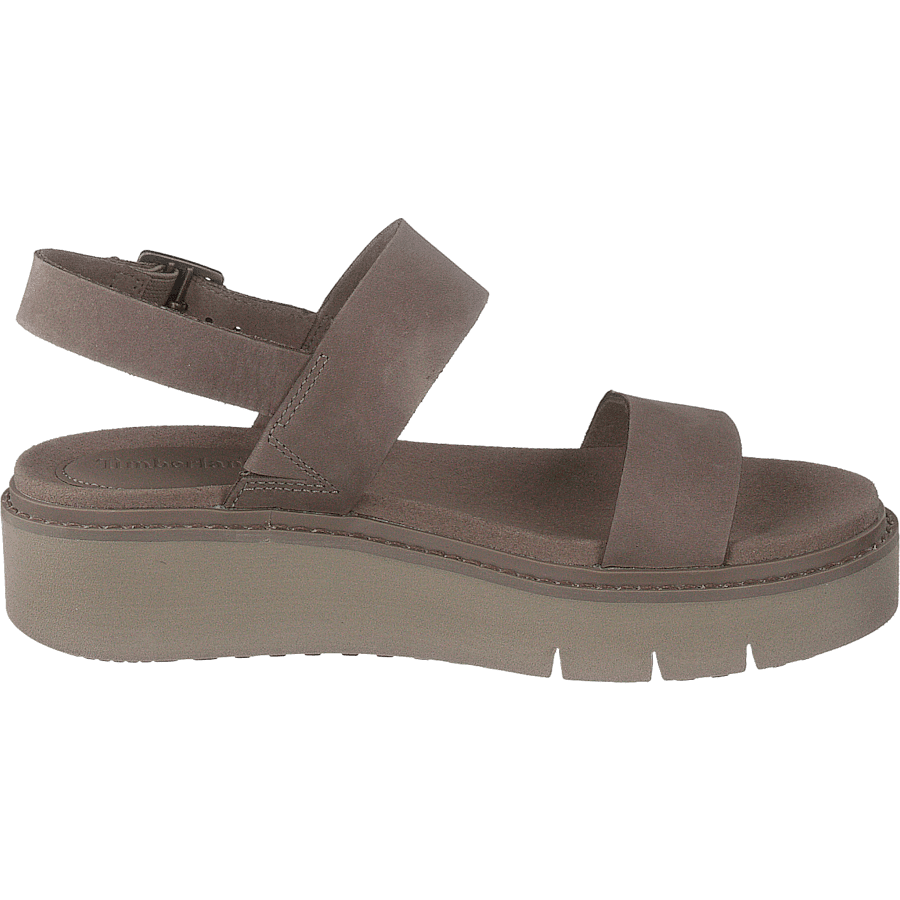 Safari Dawn 2 Band Sandal Taupe Gray