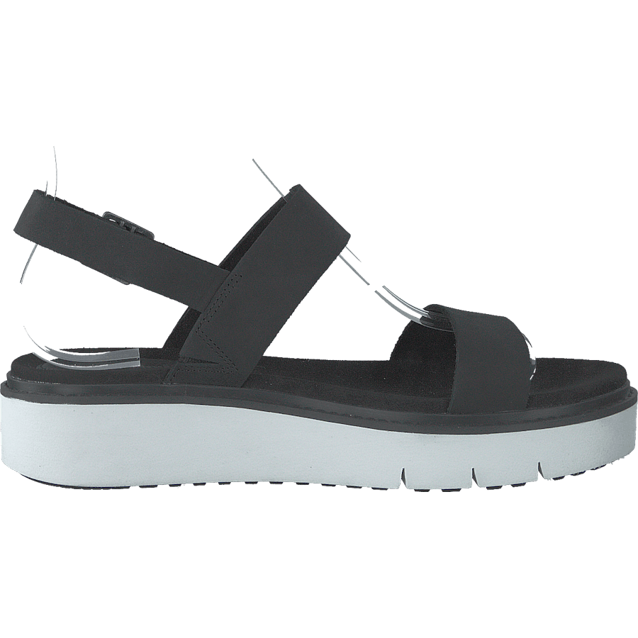 Safari Dawn 2 Band Sandal Jet Black