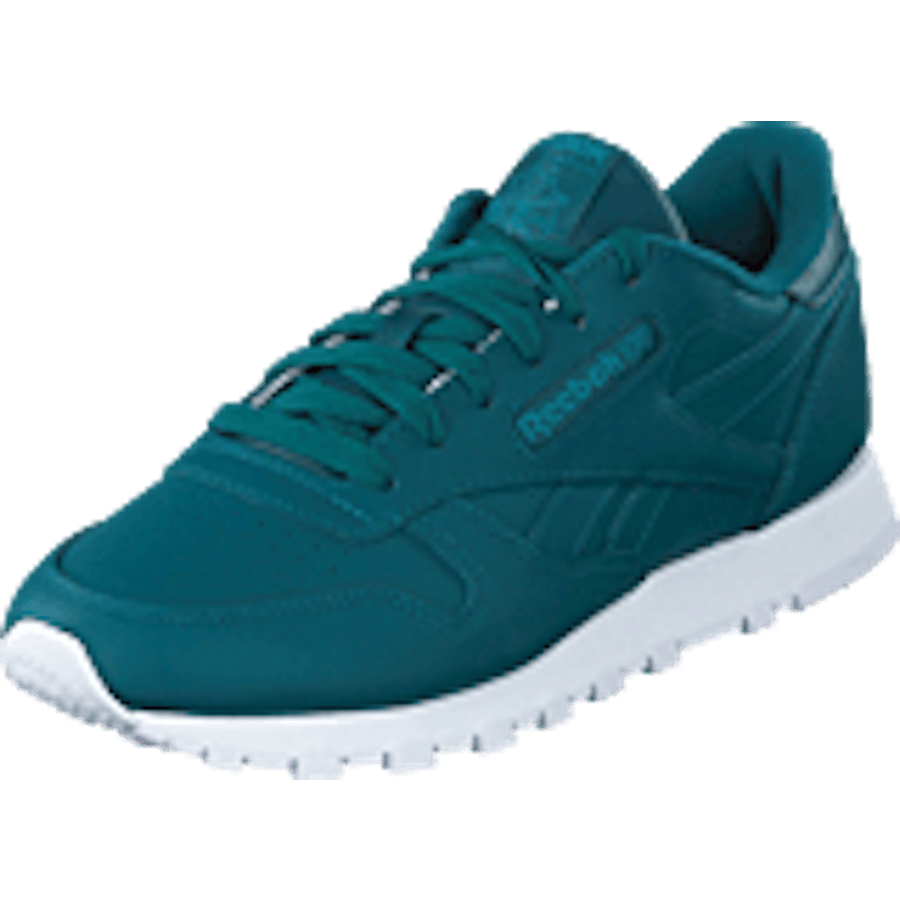 Classic Leather Hertea/White/Seatea