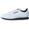 Cl Leather Mu White/black/silvmt