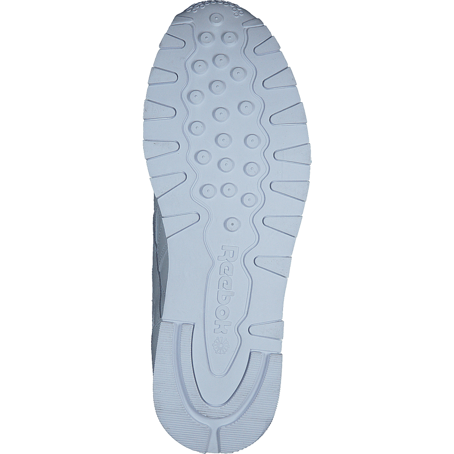 Cl Leather Mu White/black/silvmt