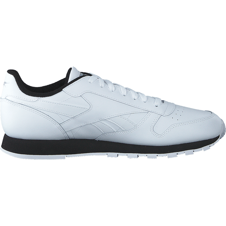 Cl Leather Mu White/black/silvmt