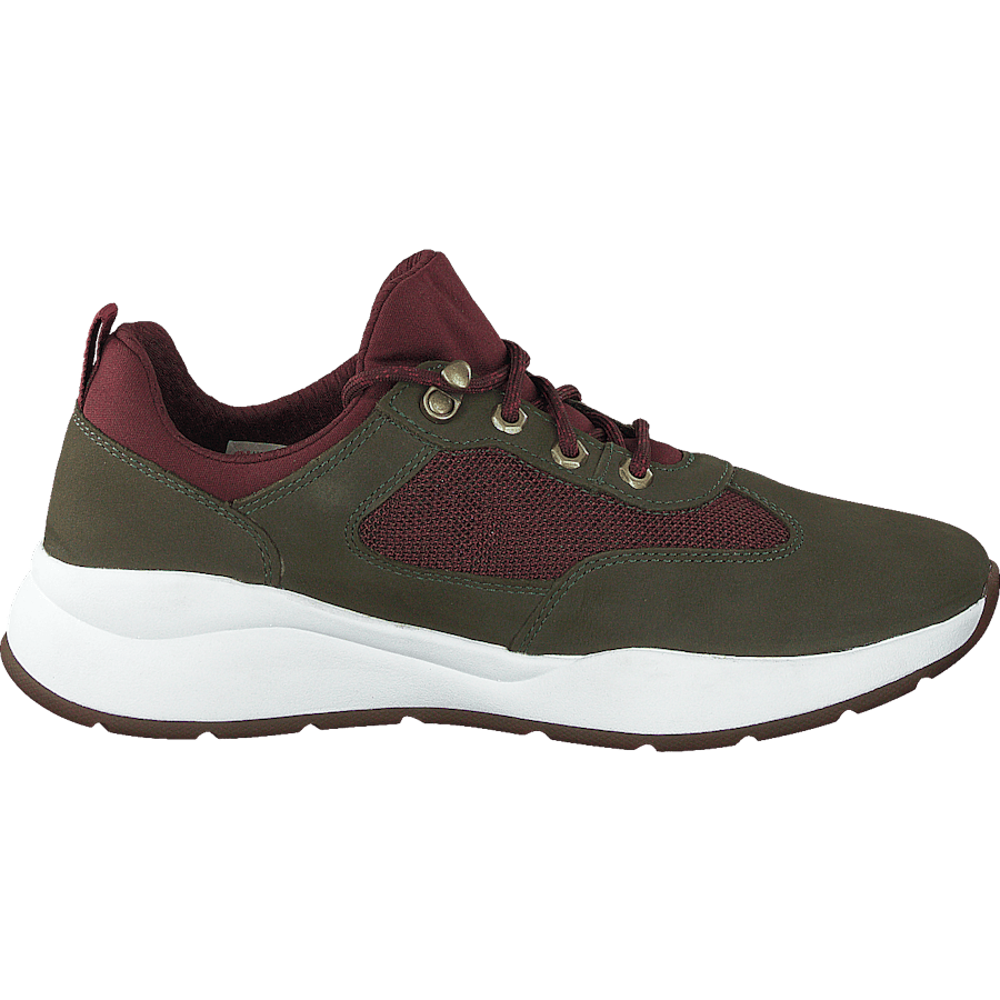 Boroughs Low Sneaker Hkr Dark Green Nubuck