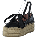 The Mouse Platform Espadrille Black