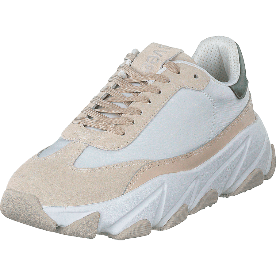 Lace Sneaker Broken White