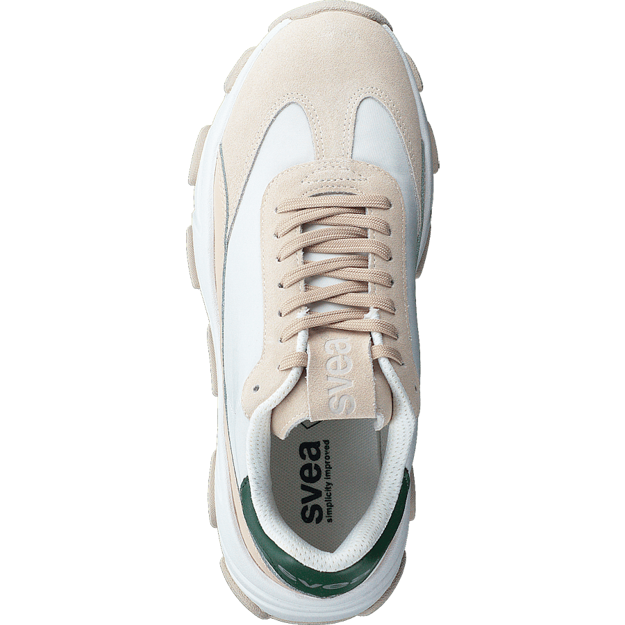 Lace Sneaker Broken White
