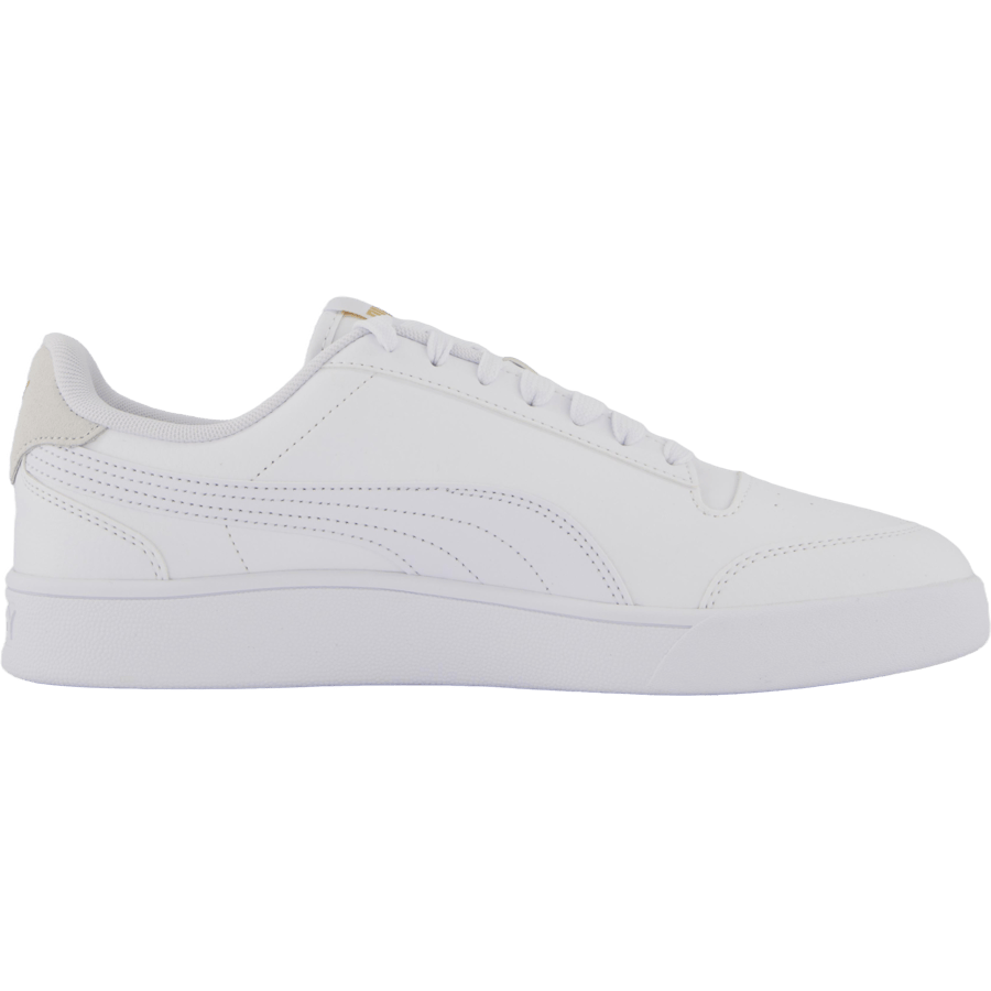 Puma Shuffle White-white-teamgold