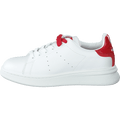 The Tennis Shoe White-red