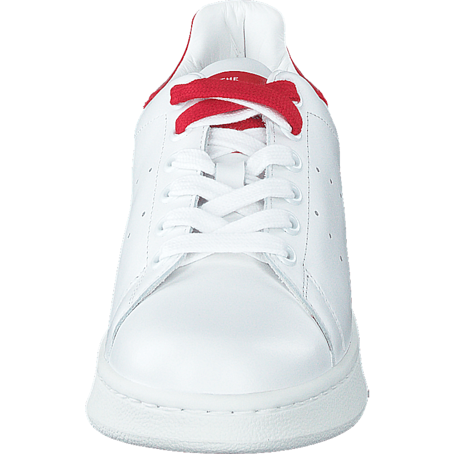 The Tennis Shoe White-red