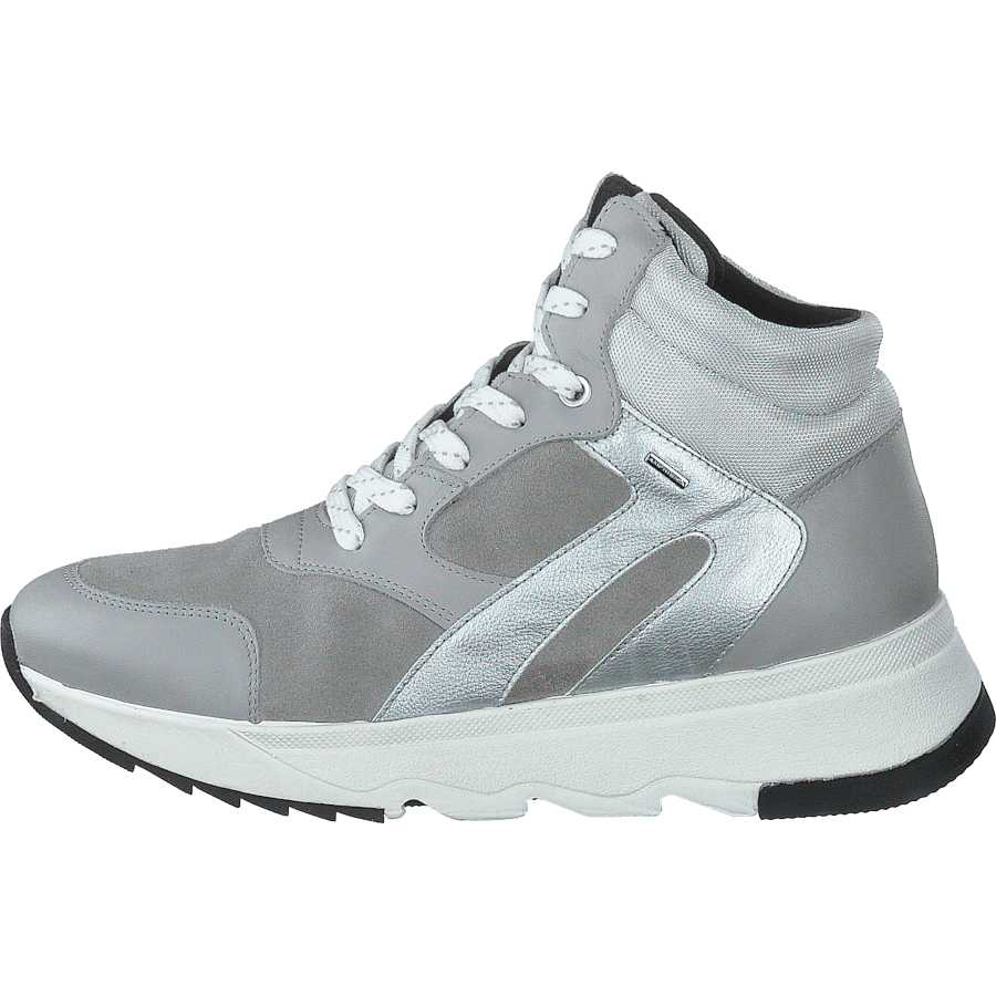 D Falena B Abx B - Nappa+suede Light Grey