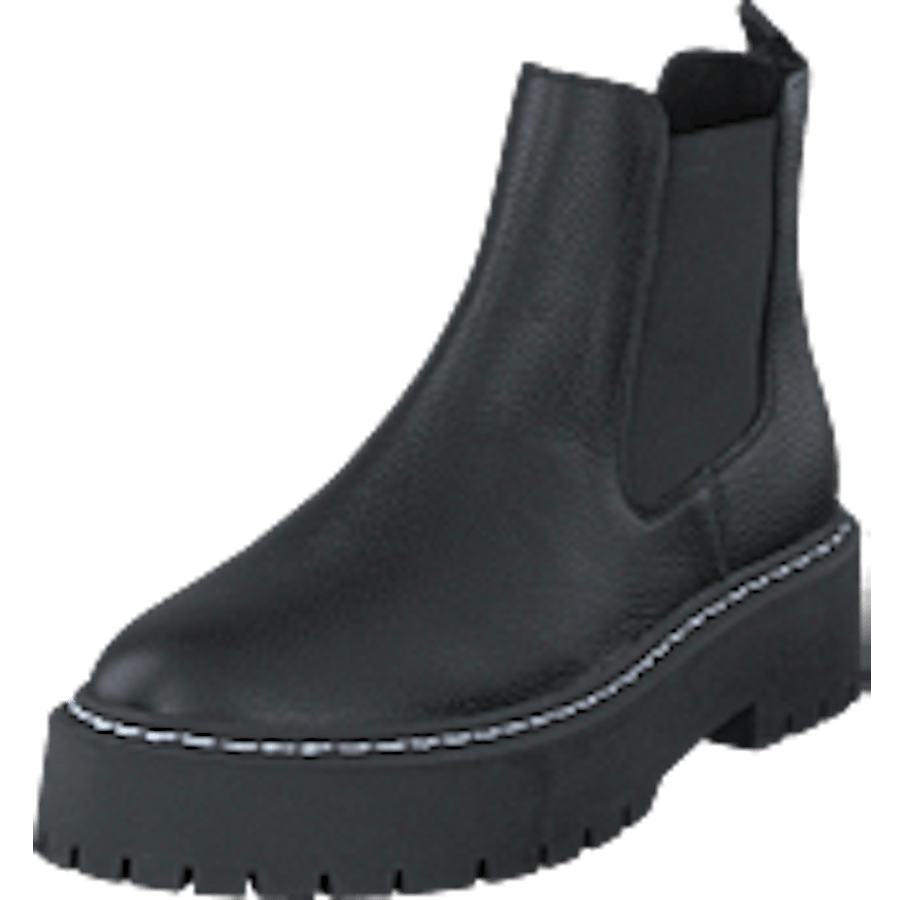 Veerly Black Leather