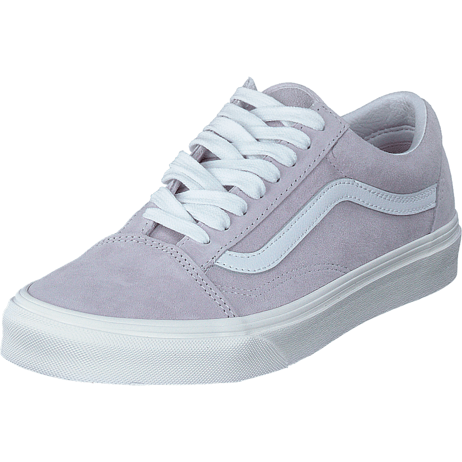 Ua Old Skool (pig Suede)orchdicesnwwht