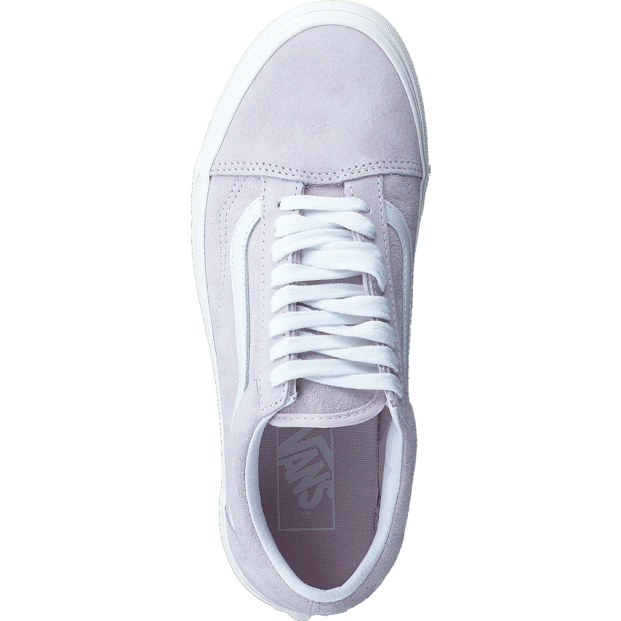 Ua Old Skool (pig Suede)orchdicesnwwht