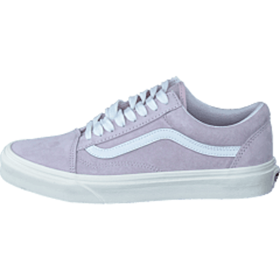 Ua Old Skool (pig Suede)orchdicesnwwht