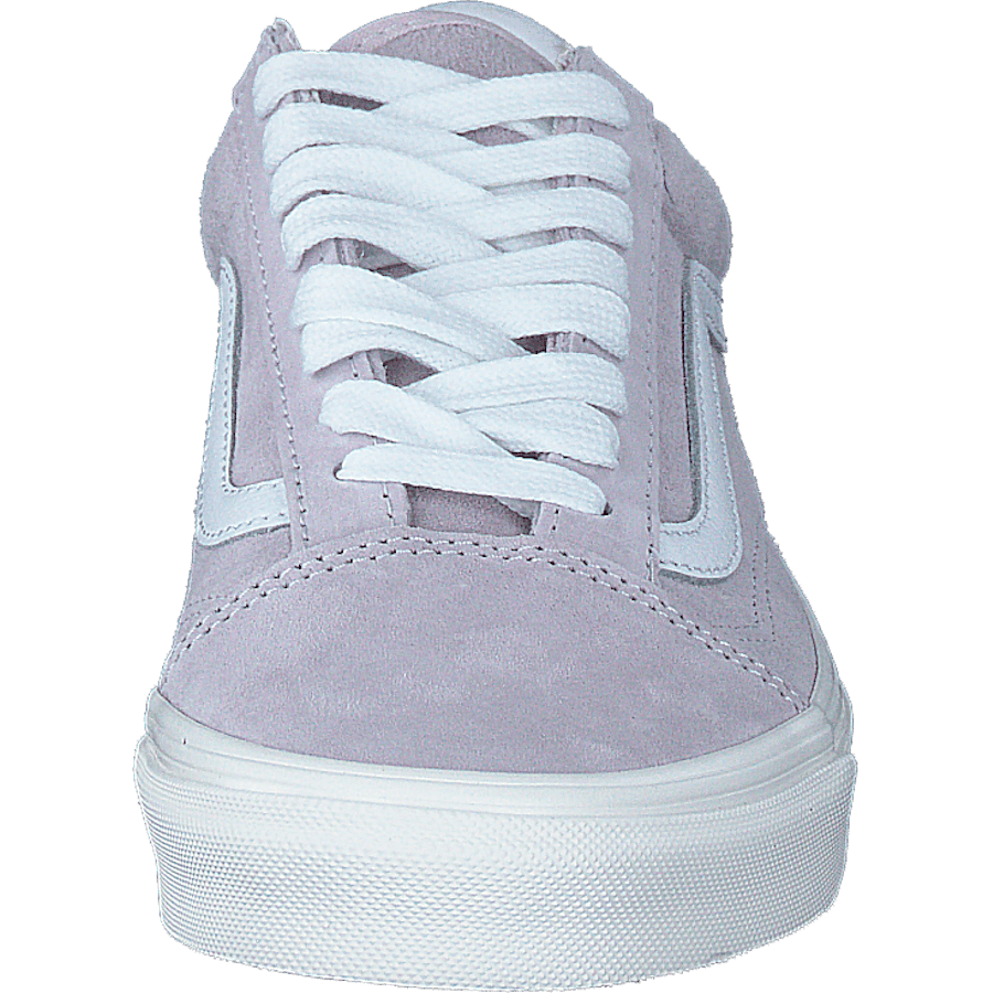 Ua Old Skool (pig Suede)orchdicesnwwht