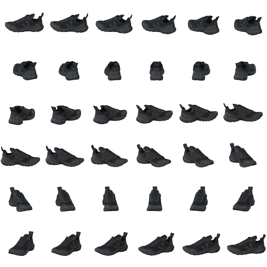 Performance Runner V-knit Rick Black