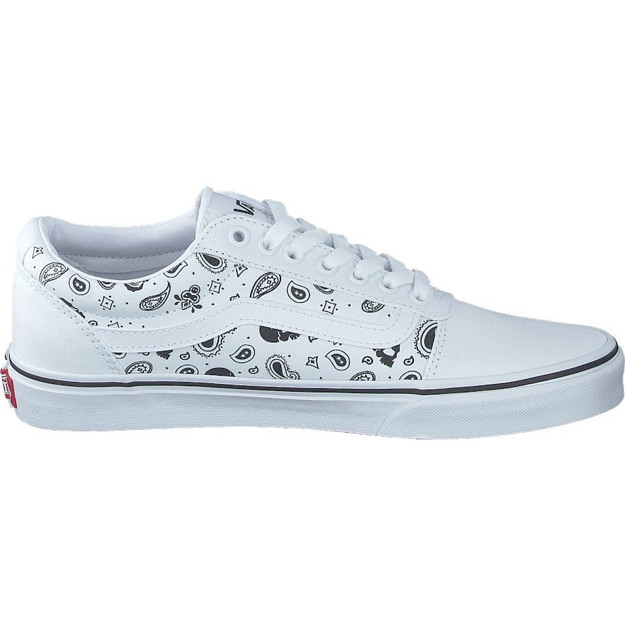 Mn Ward (skull Bandana) White/white