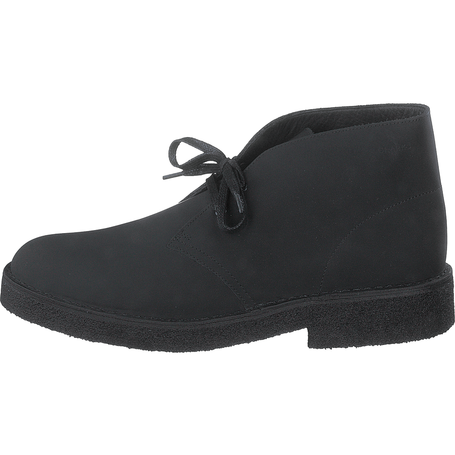 Desert Boot 221 Black Leather