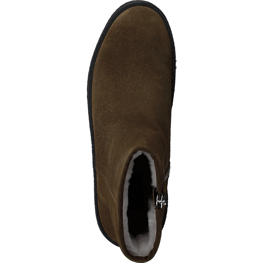 5831-557 Army Green Suede