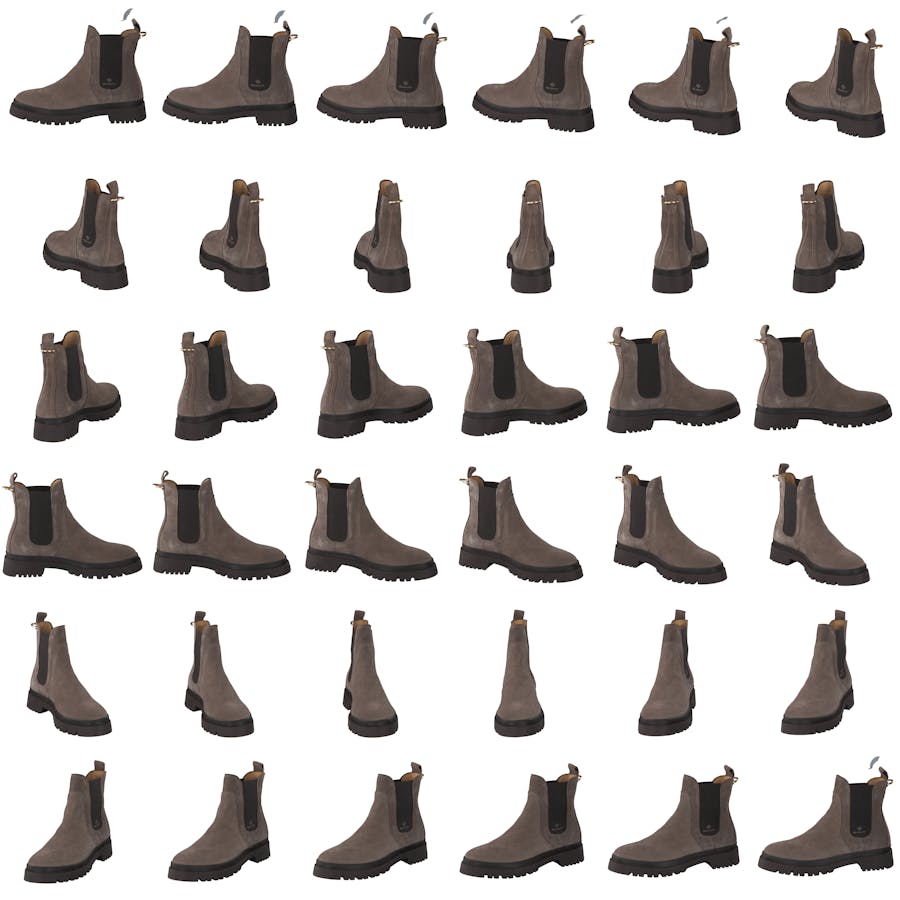 Aligrey Chelsea Boot Dark Taupe