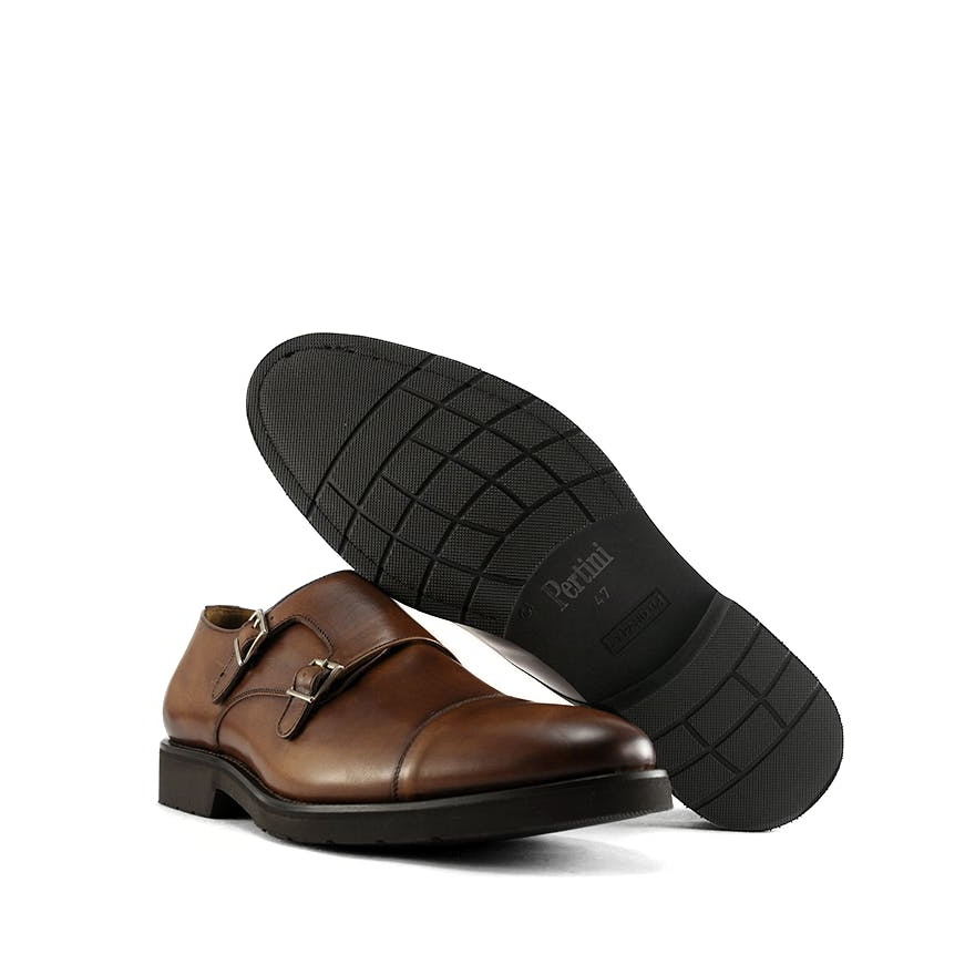 Double Monk Strap (rubber Sole Castagna