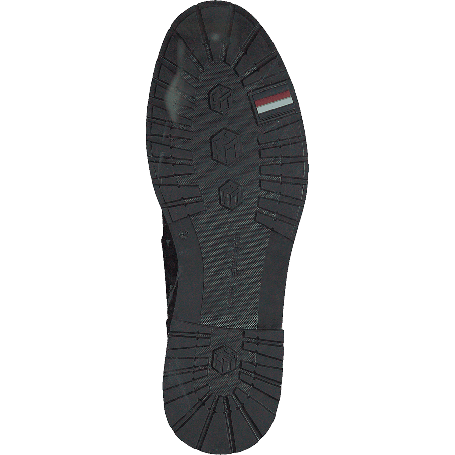 Th Coin Flat Boot Black