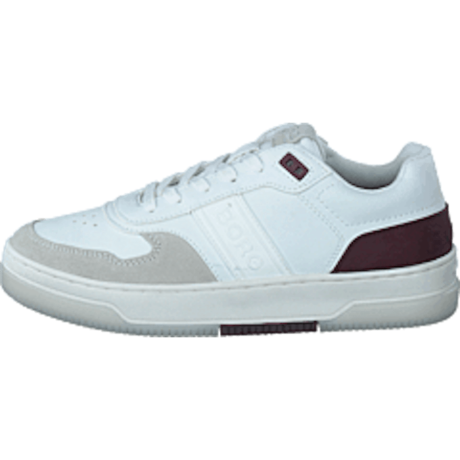 T2300 Ctr W White-burgundy