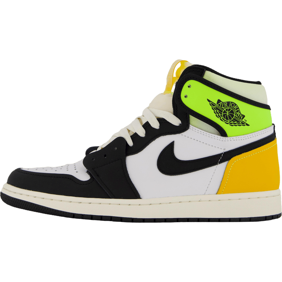 Air Jordan 1 Retro High Og White/black-volt-university Go