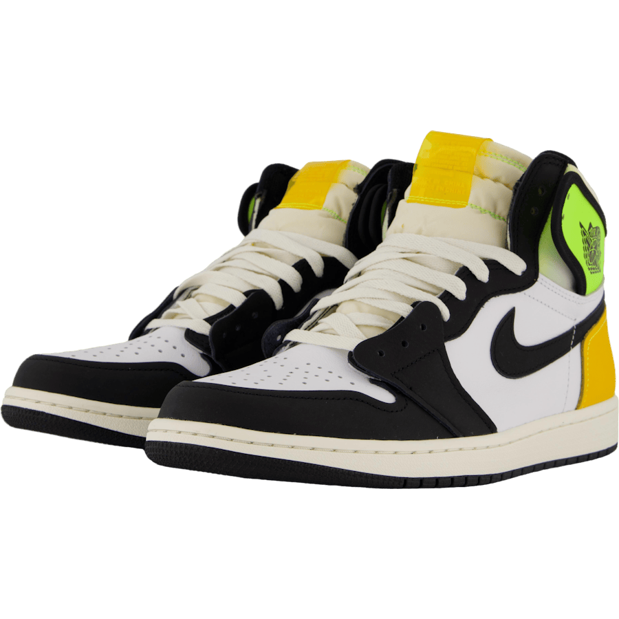 Air Jordan 1 Retro High Og White/black-volt-university Go