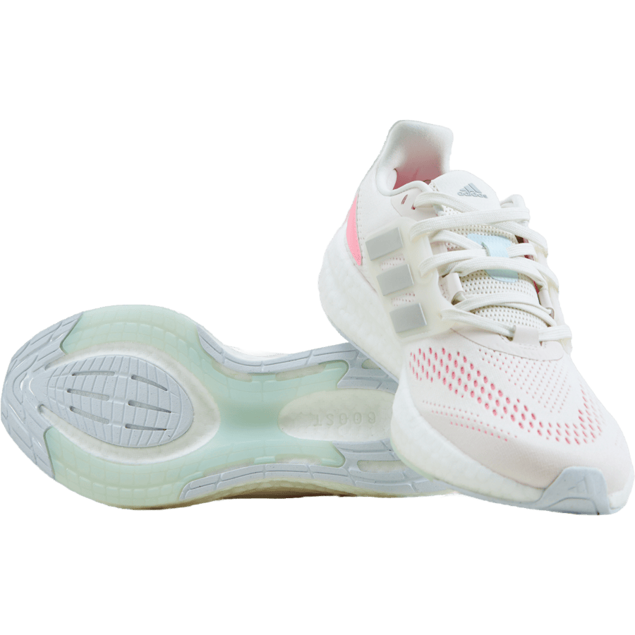 Pureboost 22 Shoes Cloud White / Silver Metallic / Beam Pink