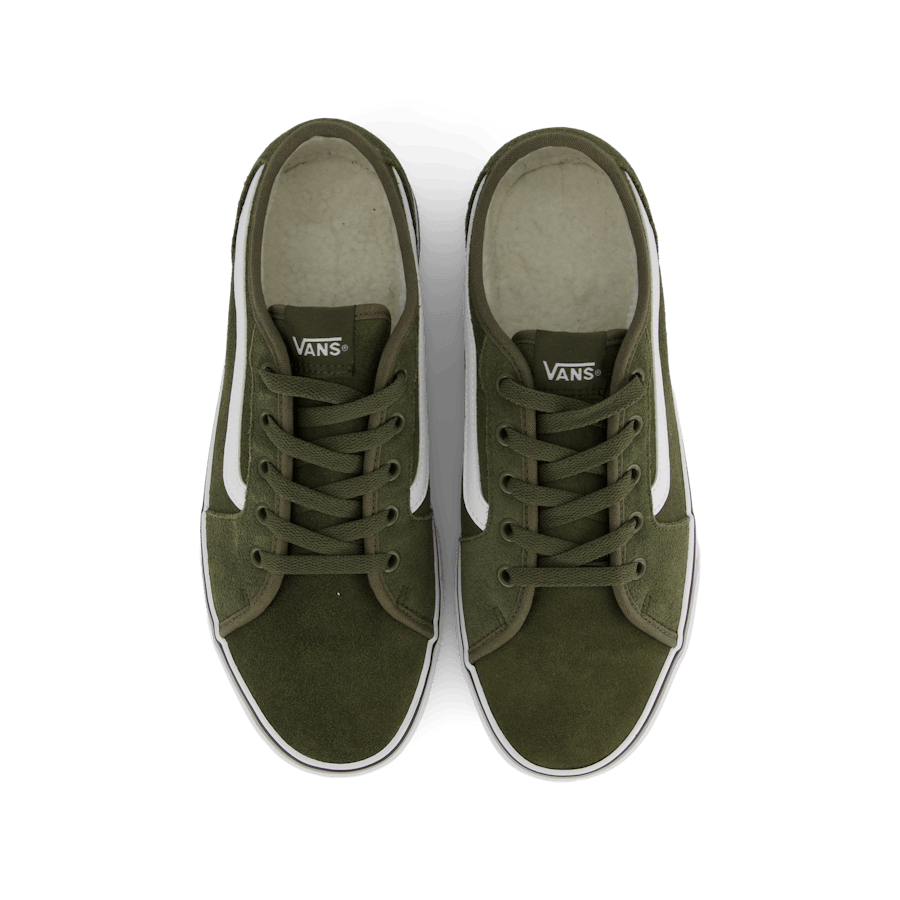 Wm Filmore Decon Suede Sherpa Grape Leaf