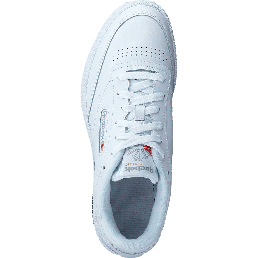 Club C 85 White/sheer Grey