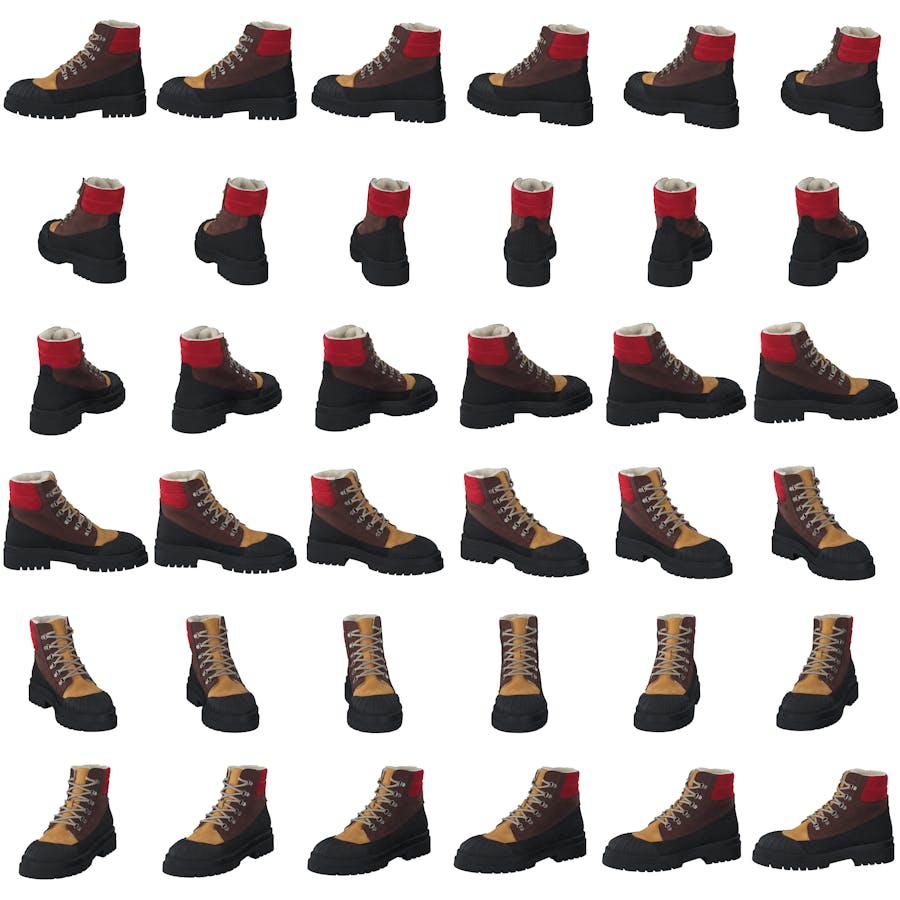 Boot With Wool Lining 2580/1321/2581/2233 Cam/black/