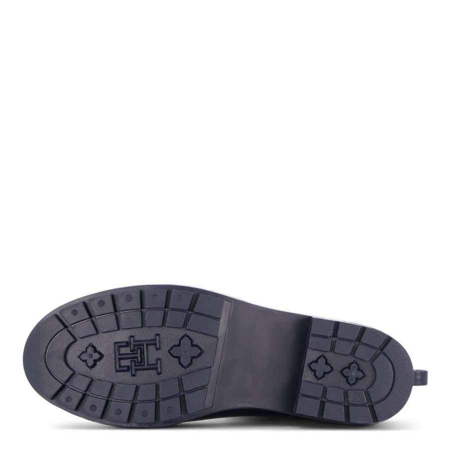 Corporate Elastic Rainboot Blue