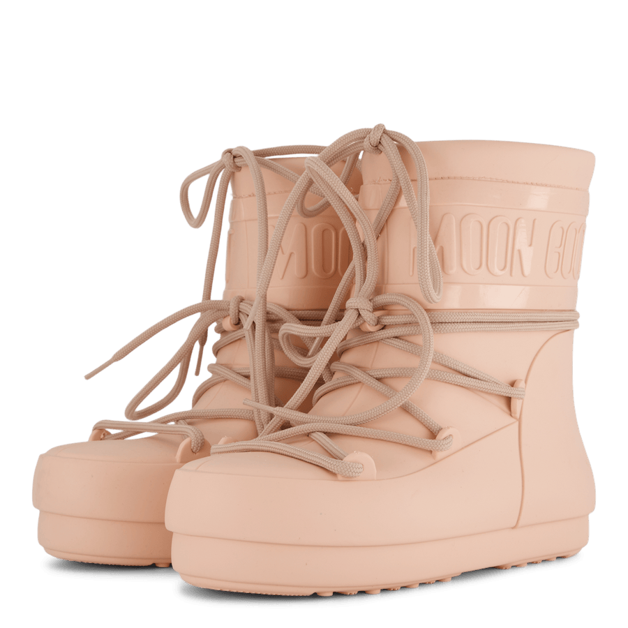 Mb Moon Boot Rainboot Low Bisque