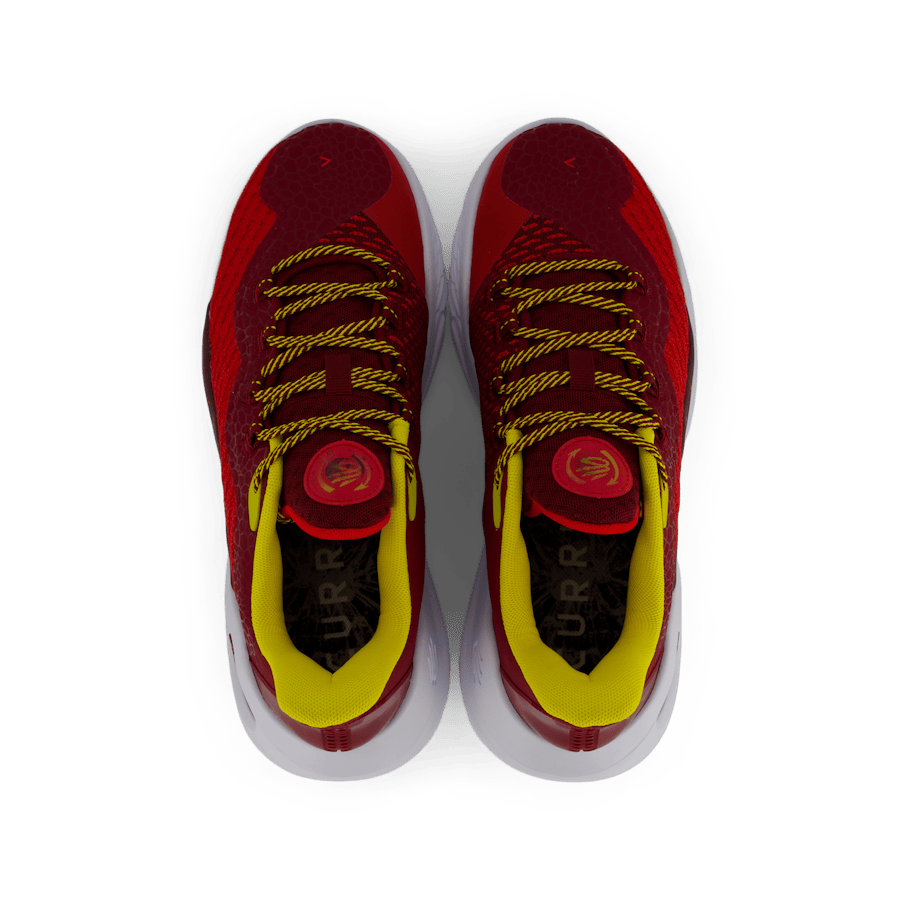 Curry 11 Fire Dark Maroon