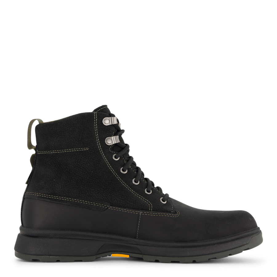 Atwells Ave Mid Lace Up Waterp Jet Black