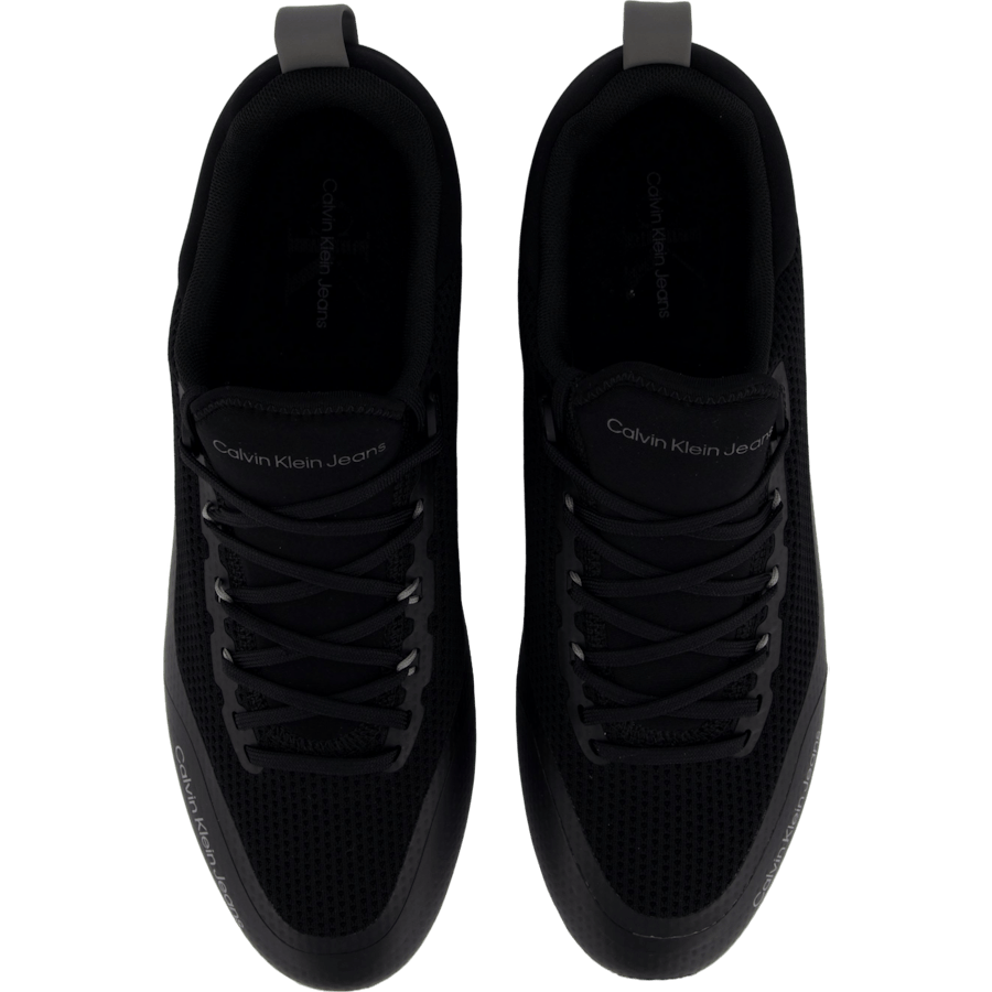 Eva Runner Sock Low Knit Mtr Black/white/ Charcoal Grey