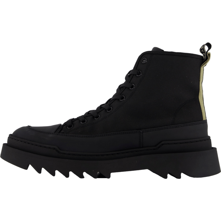 Kamiki High U Textile Black