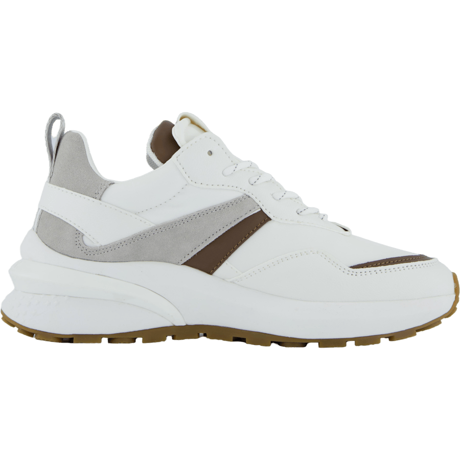 Athena Run White Brown